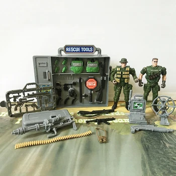 

Joint Movable Special Forces Military Model Kit Simulation CS Soldier Toy Set for Children Playing Kit