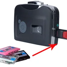 Ezcap230, старая Кассетная лента в MP3 конвертер на USB флэш-накопитель U диск, аудио Захват Walkman музыкальный плеер