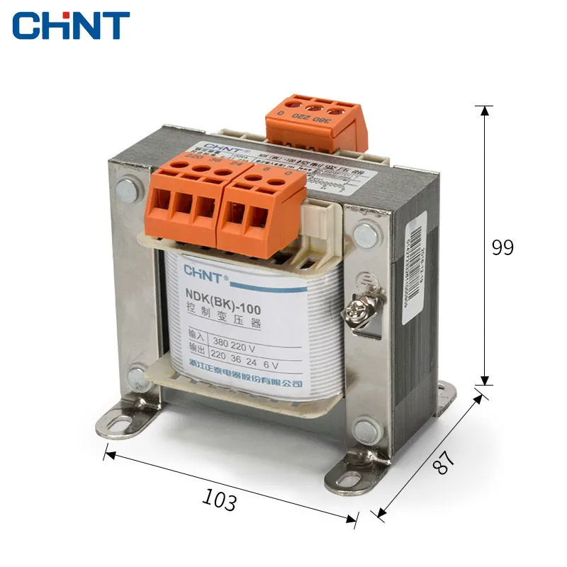 Чинт Управление трансформатор NDK 100VA 380 В 220 изменение 36 24 110 100 Вт| |
