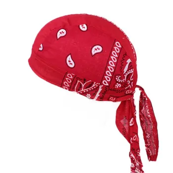 

Cycling Pirate Caps Women and Men Printed Cotton Headscarf Outdoor Bike Bicycle Helmet Sportswear Accessories