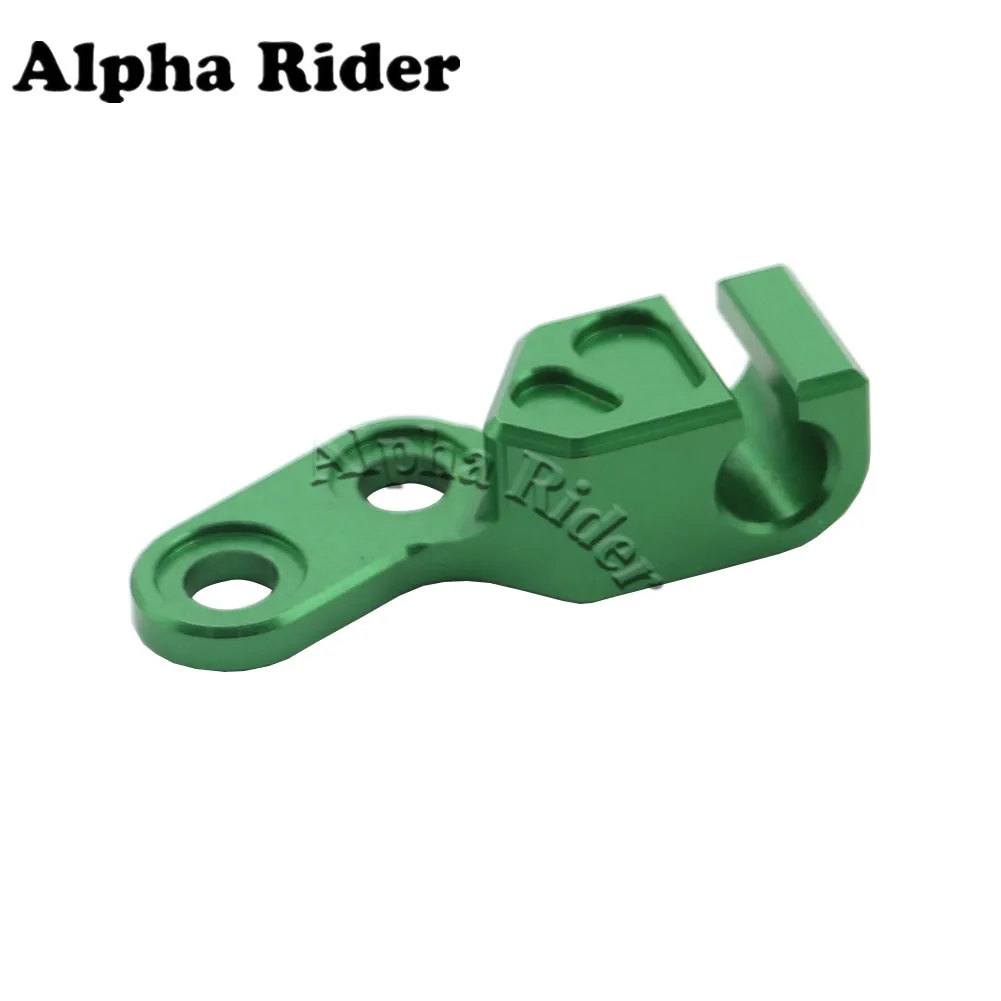 

For Kawasaki KLX250 D-Tracker 98-16 Clutch Cable Guide Anodized Clip KLX 250 1998 - 2016 2013 2012 2011 2010 2009 2008 2007 06