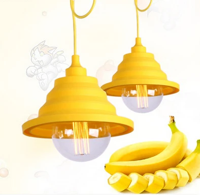 

Modern minimalist pendant creative personalized hotel restaurant bar three color light chandelier