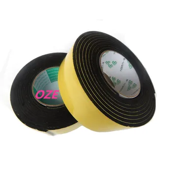 

1PCS 50mm x 6mm Single Sided Self Adhesive Shockproof Sponge Foam Tape 2M Long