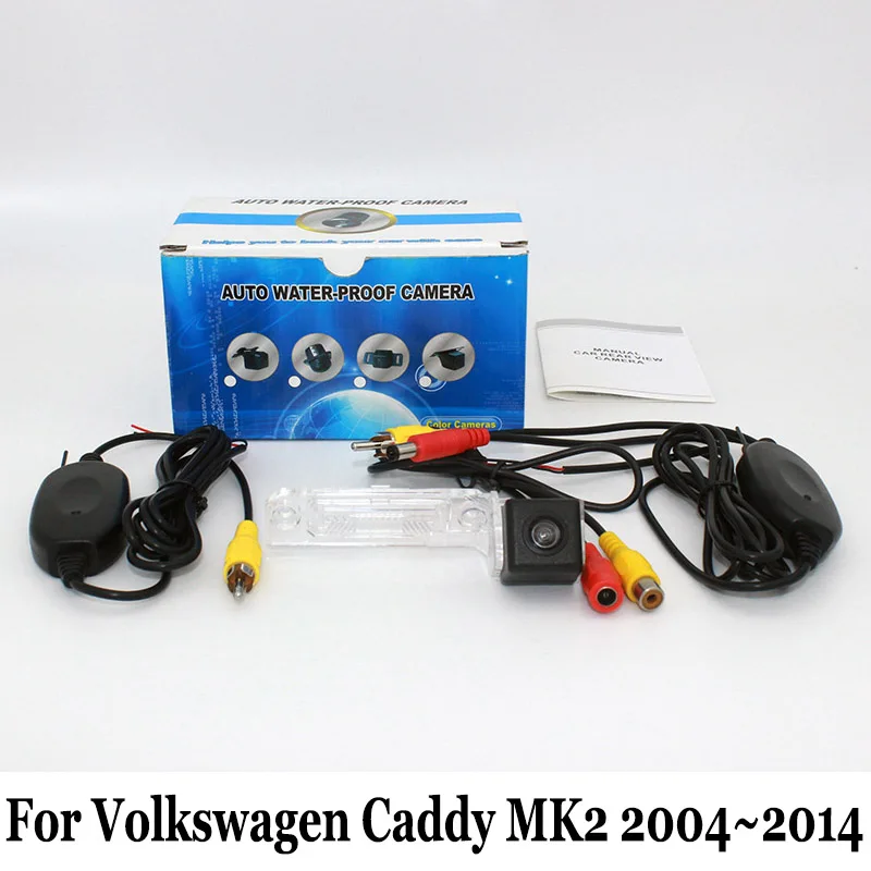 HD CCD Night Vision Rear View font b Camera b font For Volkswagen VW Caddy MK2