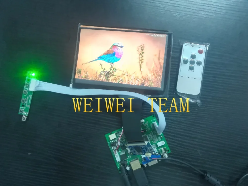  1280*800 7 inch IPS LCD screen for raspberry pi N070ICG-LD1 with touch panel screen HDMI+VGA+2AV Dr