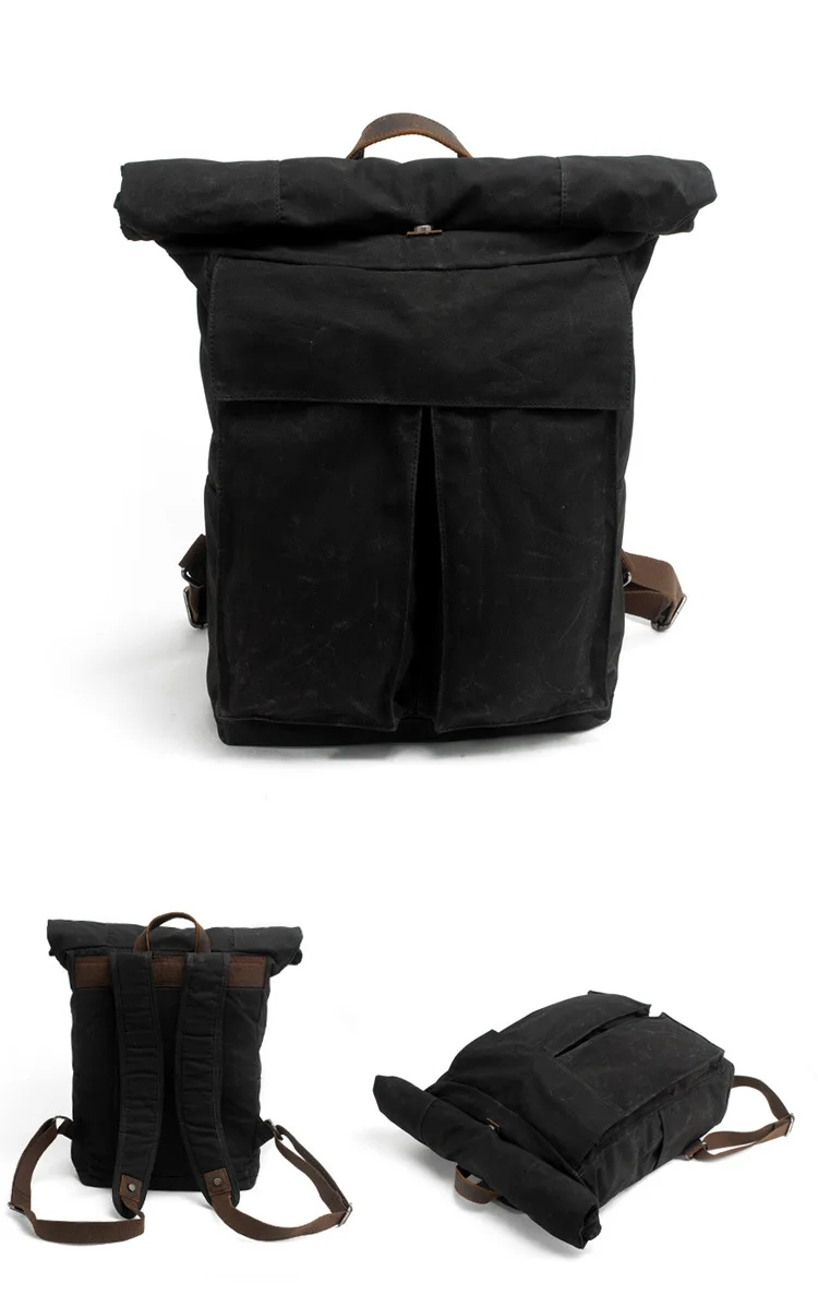 Модная однотонная парусиновая сумка-портфель с пряжкой, Повседневная Портативная сумка на плечо, корейский тренд, простая сумка для мужчин и женщин