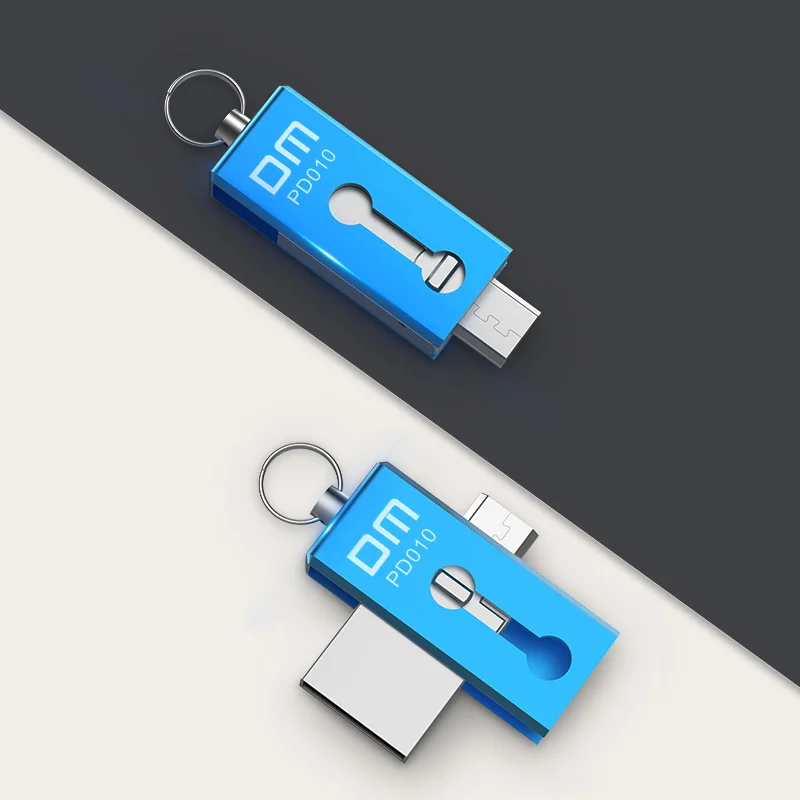USB флэш накопитель DM PD010 Micro OTG 64 32 ГБ 16 Гб для Xiaomi Note 5 Redmi Plus 4X карта памяти телефона