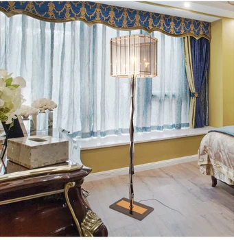 

New Arrival Floor Light Fixture Hanging Standing Lamp Lustre Abajur for Reading Dinning Room Bedroom Hotel Cafe