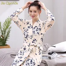 Банный халат, элегантное женское нижнее белье, халат с цветочным принтом, хлопок, кимоно, Китайский элегантный женский халат, хлопковые ночные рубашки, Халат