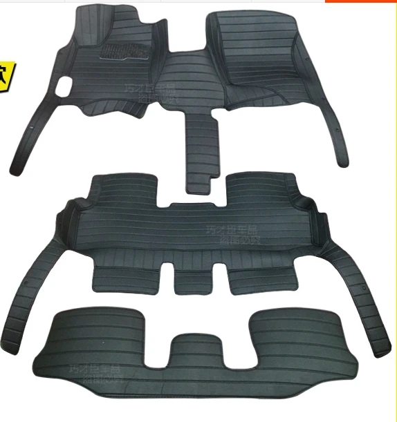 Good! Special floor mats for Honda Odyssey 7seats 2005 2008 durable