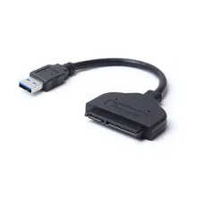 USB 3,0 SATA 3 кабель до 5 Гбит/с Поддержка 2,5 дюймов внешний SSD HDD 22 Pin Sata к USB Жесткий драйвер адаптер конвертер кабель