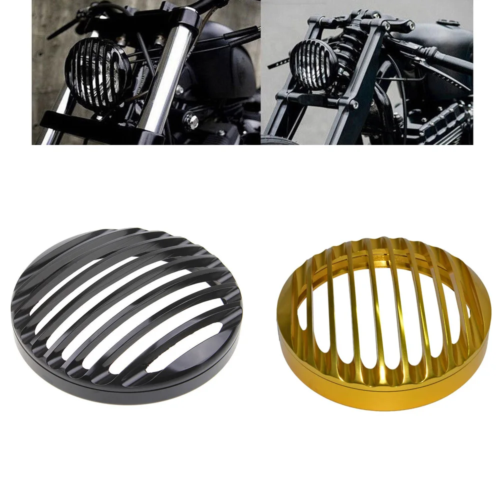 Накладка на гриль фары с ЧПУ 5 75 &quot5 3/4&quot для мотоцикла Harley Davidson Sportster XL 883 Iron 1200