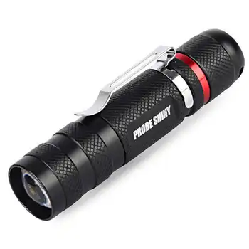 

G700 Zoomable XML lanterna led Q5 Tactical Flashlight+14500 Battery+Charger+Case led flashlight rechargeable #4A28