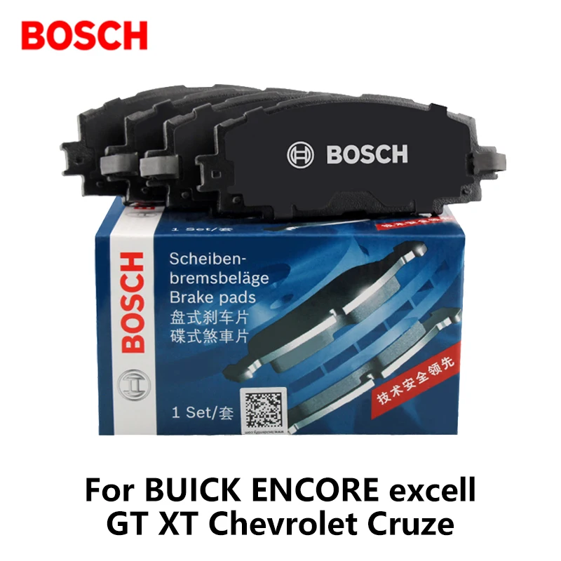 4pieces/set Bosch Rear Car Brake Pads For BUICK ENCORE excell GT XT Chevrolet Cruze 0986ab1374 auto part | Автомобили и мотоциклы