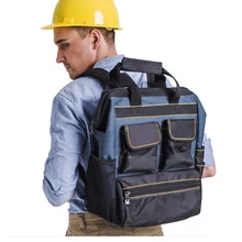 Рюкзак для инструментов Органайзер сумка водонепроницаемый сумки для инструментов многофункциональный ранец паяльник сумка для хранения с 21 карманами