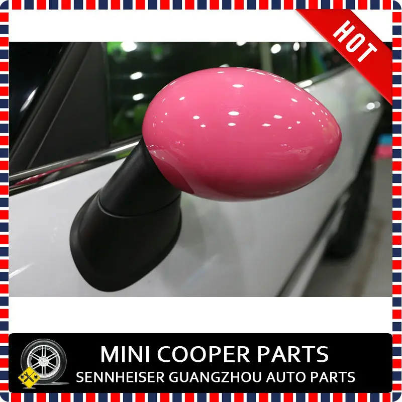 Pink Color Style Side Mirror Cover-4