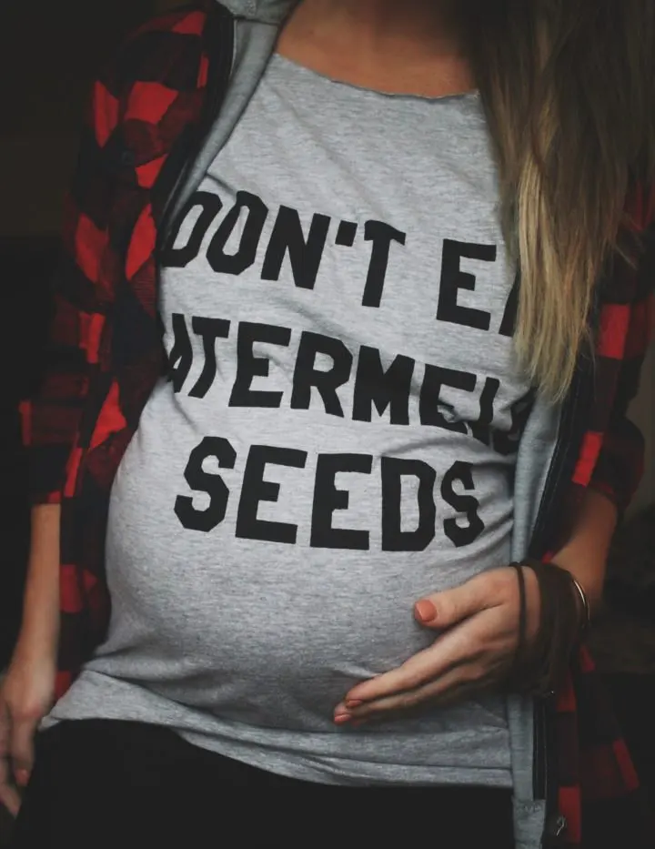 Беременные беременных футболки шорты Повседневное Беременность одежда письмо Для женщин для беременных Костюмы лето материнства Рубашка