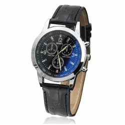 Мужские повседневные часы люксовый бренд кварцевые наручные часы в деловом стиле часы браслет для влюбленных мужские и для женщин кожаный