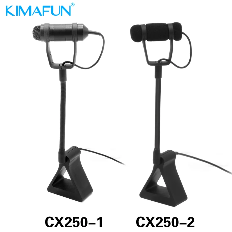 

KIMAFUN CX250 Portable Mic Instrument Condenser Microphone Professional Musical Instrument Microphones for Piano