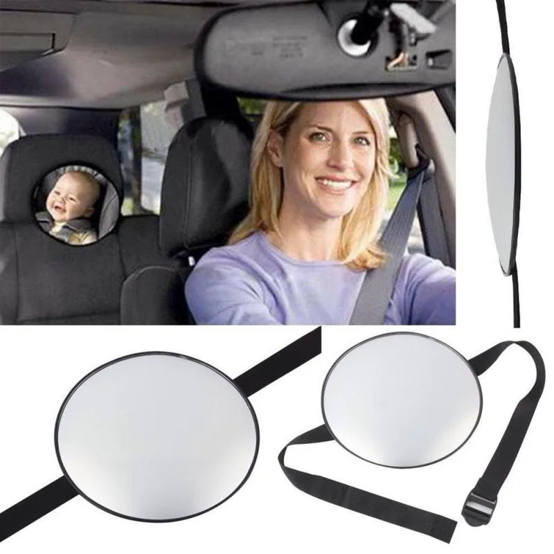 

Car Safety Easy View Back Seat Mirror Baby Facing Rear Ward Child Infant Care Square Safety Baby Kids Monitor Car Accessories