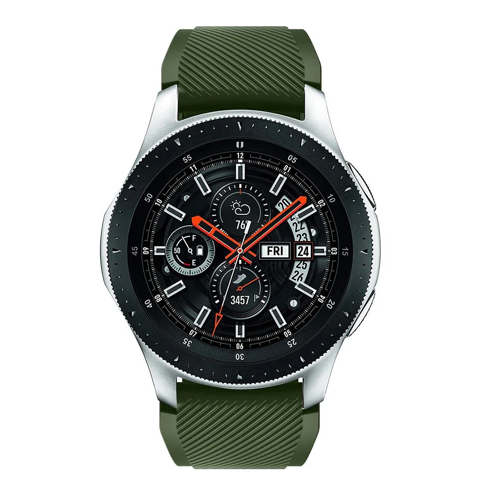 Силиконовый ремешок на запястье для samsung Galaxy Watch 46 мм SM-R800/Galaxy Watch 46 SM-R810 мм Смарт-часы