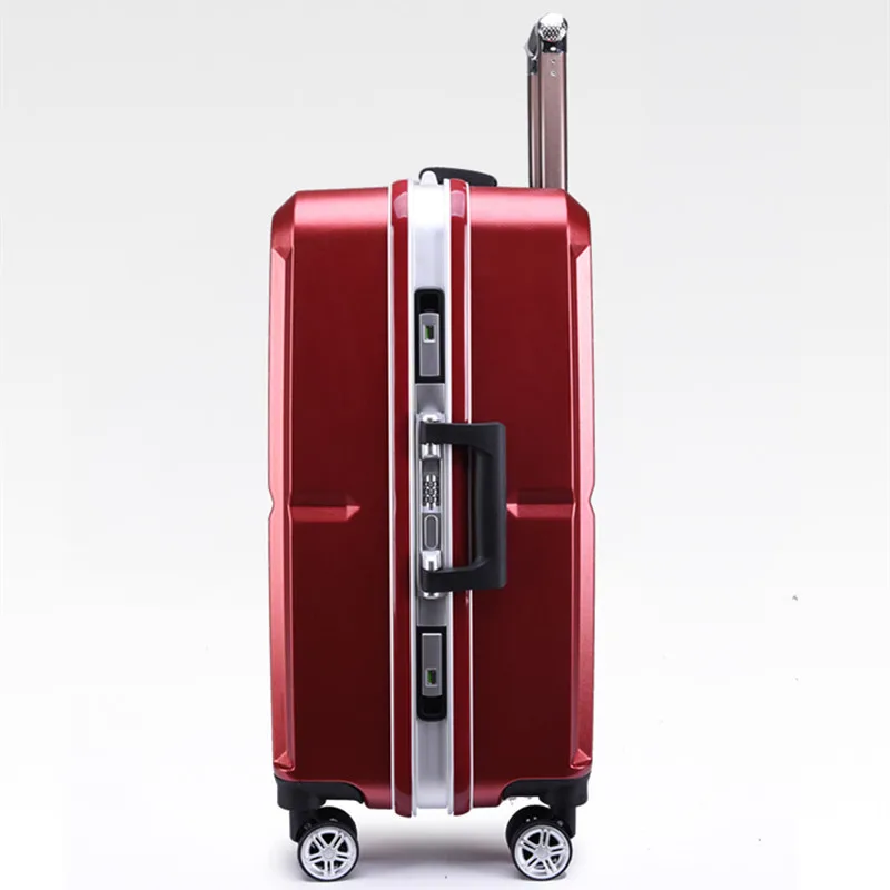 Алюминиевый каркас багажный Hardside сумка на колесиках, чемодан для путешествий, чемодан 20, сумка для переноски багажа 20, 24 дюйма, сумки на колесиках