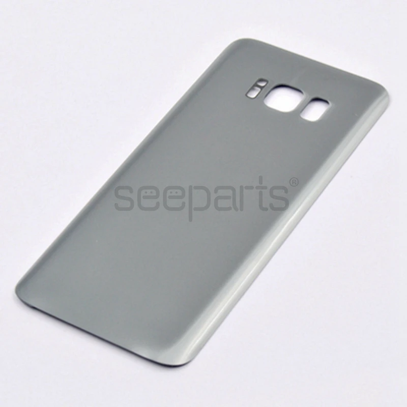 Samsung Galaxy S8 plus silver battery cover (7)