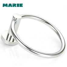 Best Price Stainless Steel Round Style Wall Mounted Towel Ring Holder Hanger Bathroom Classic Modern Style Best Price Stainless Steel Round Style Wall Mounted Towel Ring Holder Hanger Bathroom Classic Modern Style