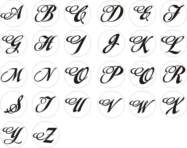 Selo de Cera Selo de Cobre Scrapbooking do Vintage Retro Cabeça Alphets Letras Curlicue Vedação Faça Você Mesmo Casamento - Presente Envelope Selo 26 15 Cheap Selos
