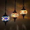 New style Turkey Ethnic Customs Handmade Lamp Romantic Cafe Restaurant Bar Tree Pendant Light Bar Mosaic Pendant Lamp 6