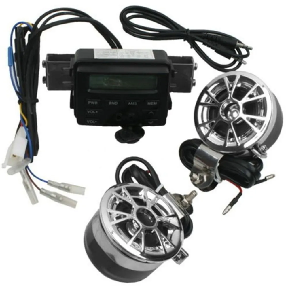 motorcycle handlebar radio systems