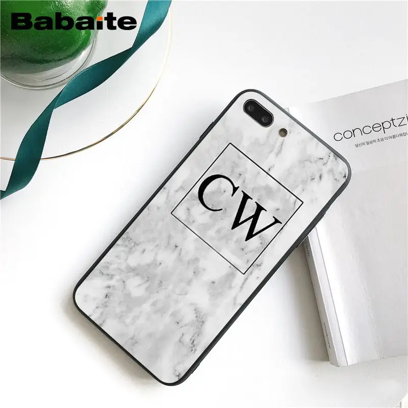 MONOGRAM MARBLE INITIALS    