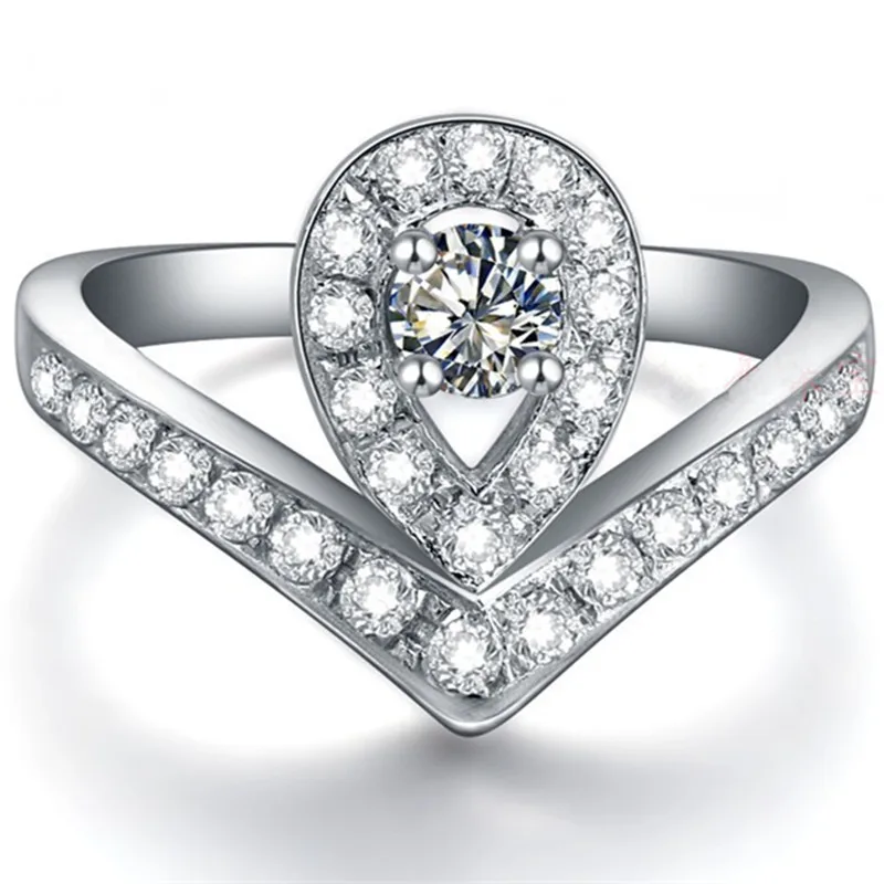 princess wedding ring 03ct round cut synthetic diamonds ring solid 925 sterling silver ring white - Princess Wedding Rings princess wedding ring 03ct round cut synthetic diamonds ring solid 925 sterling silver ring white - Princess Wedding Rings