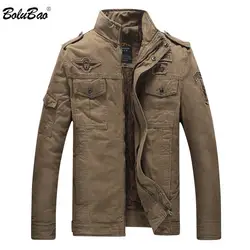 BOLUBAO мужские зимние утепленные куртки пальто теплая подкладка хлопок мужские куртки повседневная Высококачественная Мужская куртка