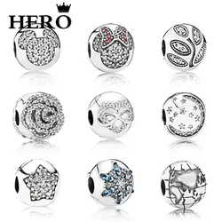 Hero100 % 925 чистого серебра Оригинал копия Высокое качество 1:1 для пряжки логотип Бесплатная оптовая продажа производителей