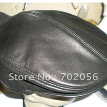 Берет Newsboy из натуральной кожи, плоская кепка, Ушная Кепка, шапка-ушанка, DEC Cabbie Gatsby#2269