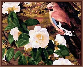 

Frameless Picture On Canva Wall Painting By Numbers Abstract Bird Modern Home Wall Decor Painting Canvas DIY Art Painting G038