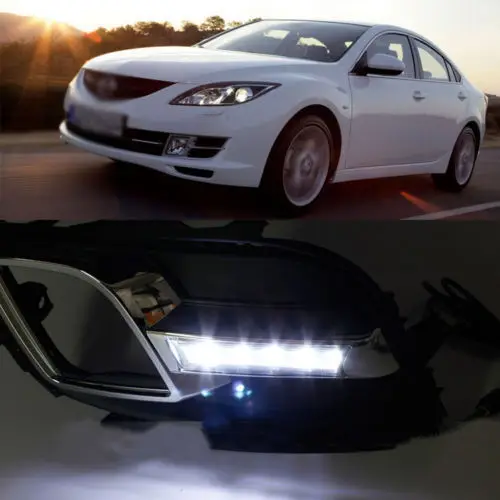 

Fog Position DRL LED Daytime Lights with Shiny Turn for Mazda 6 Atenza Sport