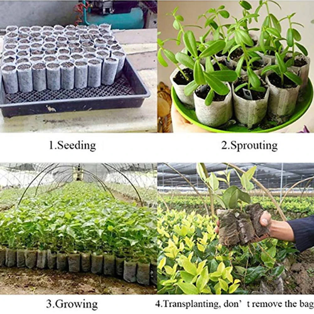Горшки для питомцев, сумки для выращивания рассады, нетканые материалы, Садовые принадлежности, защита окружающей среды, все размеры IT021