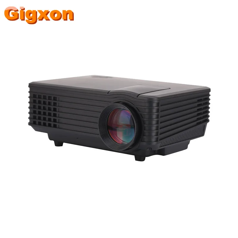 

Gigxon - G805A 800*480 High lumen Home Theater Led Projector For Education Office Meeting Advertisement Smart Phone Table PC