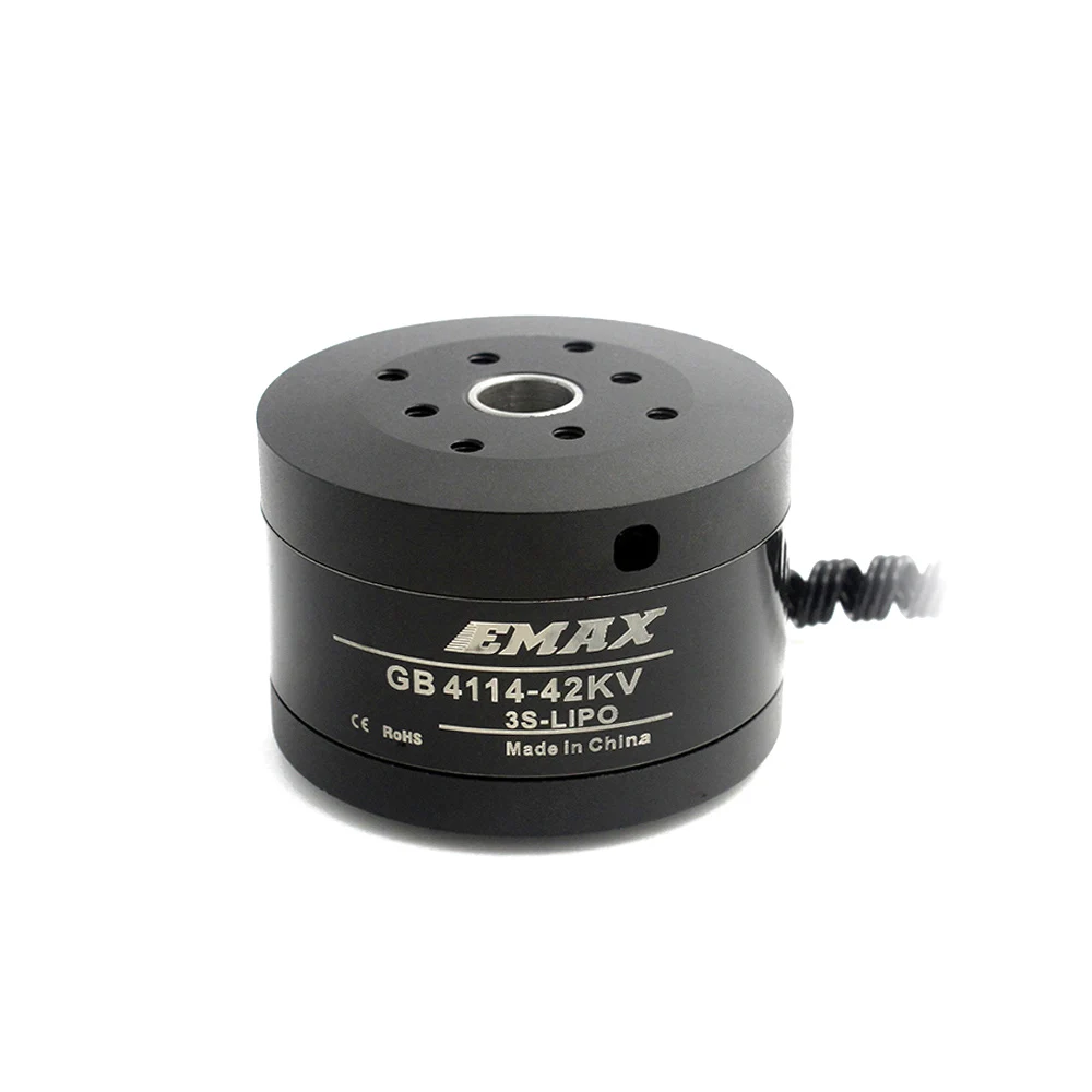 

Official Emax Brushless Motor GB4114 Gimbal Hollow Shaft 42KV 85T