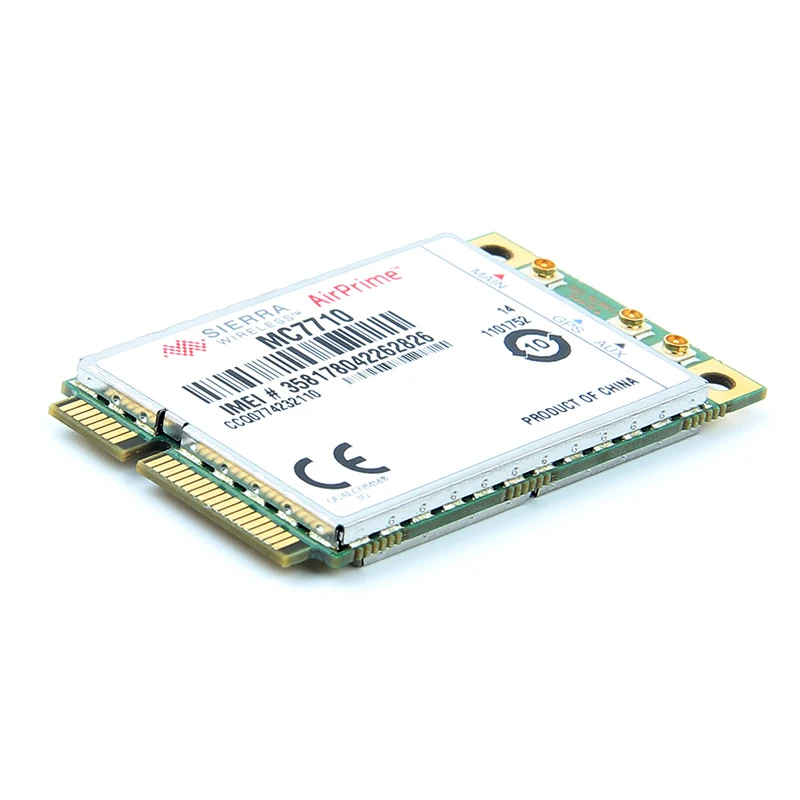 Разблокирована Sierra Wireless airprime MC7710 Mini PCI-E LTE/к оператору сотовой связи HSPA+ 3g 4G модуль Wlan WWAN карты 800/900/2100 МГц Поддержка Гоби API