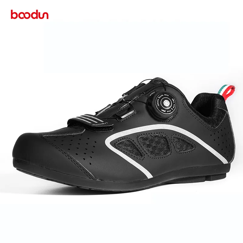 Boodun profesional transpirable no bloqueo bicicleta de montaña bicicleta de carretera ciclismo hombres zapatos atléticos zapatillas ciclismo mtb