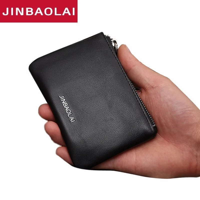 

New Fashion Small Women Wallets Female Soft Genuine Leather Womens Wallet Zipper Design With Coin Pocket Purse Mini Card Wallets