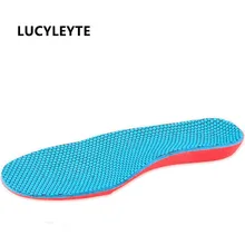 LUCYLEYTE детские плоские ноги коррекционные стельки дышащий пот дезодорант может отрезать детские спортивные стельки