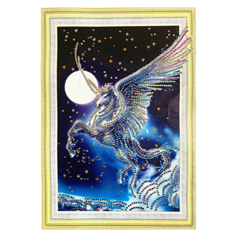 5D DIY алмазная живопись Pegasus специальная Алмазная Вышивка крестиком мозаика | Дом и
