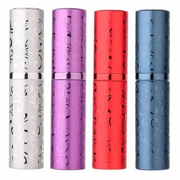 

15ml Portable Spin Type Refillable Perfume Bottle Empty Pump Perfume Atomizer