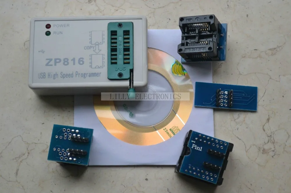 

ZP816 Latest High-speed USB Programmer Bios Programmer 24 25 26 93 non-EZP2010