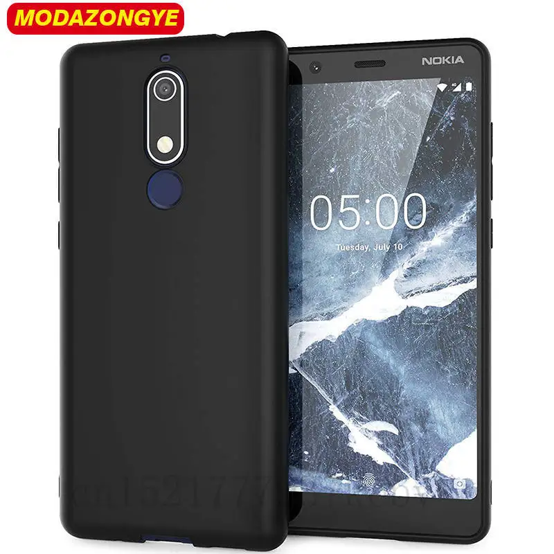 

Nokia 5.1 Case Nokia 5 2018 Case 5.5" TPU Soft Cover Phone Case Nokia 5.1 TA-1061 TA-1075 A-1076 TA-1081 TA-1088 Case Silicone