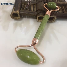 Chasall facial jade roller massager health care face neck body slimming massage roller relaxation tool beauty cellulite product